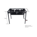 3 burners high pressure ring burner outdoor gas stove